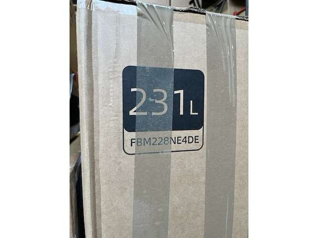 Koel-vriescombinatie 231 liter chiq, fbm228ne4de - afbeelding 4 van  4