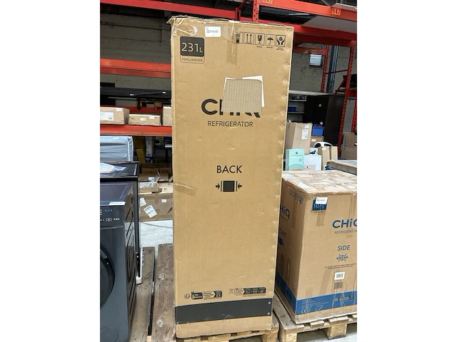 Koel-vriescombinatie 231 liter chiq, fbm228ne4de - afbeelding 3 van  6