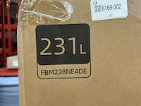 Koel-vriescombinatie 231 liter chiq, fbm228ne4de - afbeelding 5 van  6