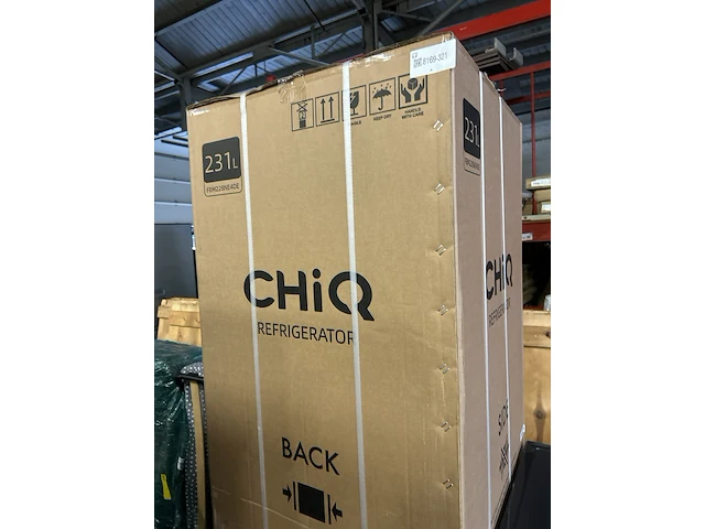 Koel-vriescombinatie 231 liter chiq, fbm228ne4de - afbeelding 4 van  6