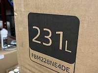 Koel-vriescombinatie 231 liter, chiq, fbm228ne4de - afbeelding 5 van  6