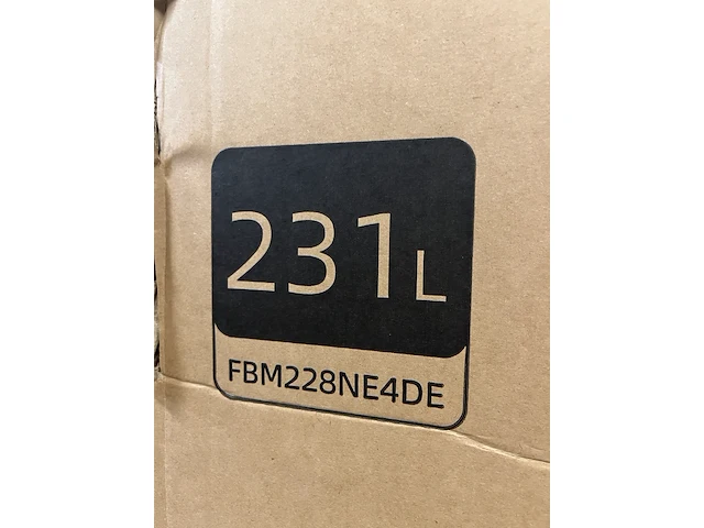 Koel-vriescombinatie 231 liter chiq, fbm228ne4de - afbeelding 6 van  6