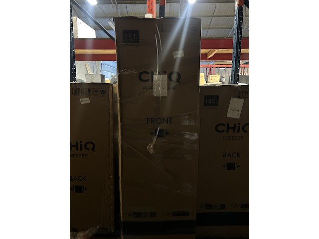 Koel-vriescombinatie 231 liter chiq, fbm228ne4de - afbeelding 3 van  5