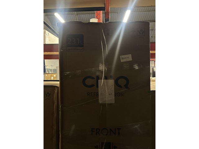 Koel-vriescombinatie 231 liter chiq, fbm228ne4de - afbeelding 4 van  5