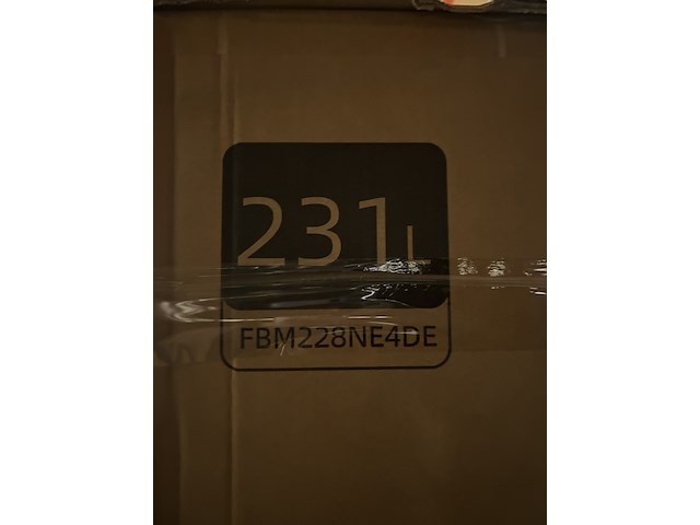 Koel-vriescombinatie 231 liter chiq, fbm228ne4de - afbeelding 5 van  5