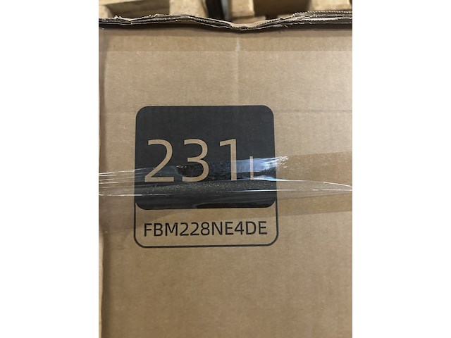 Koel-vriescombinatie 231 liter chiq, fbm228ne4de - afbeelding 4 van  4