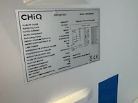 Koel-vriescombinatie 250 liter chiq, cbm250nebd - afbeelding 4 van  4