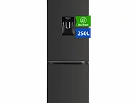 Koel-vriescombinatie 250 liter chiq, cbm250nebd - afbeelding 1 van  6