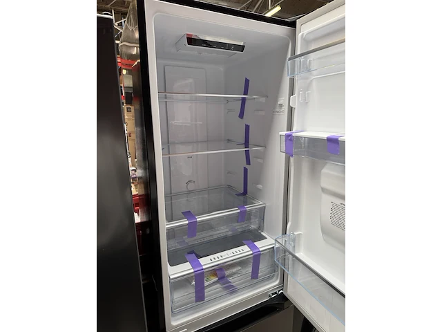 Koel-vriescombinatie 250 liter chiq, cbm250nebd - afbeelding 5 van  6