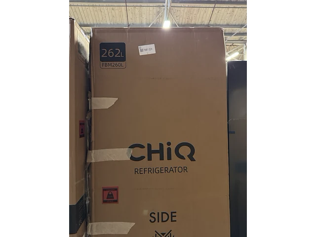 Koel-vriescombinatie 262 liter chiq, fbm260l - afbeelding 3 van  3