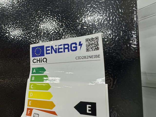 Koel-vriescombinatie 282 liter chiq, cid282neibe - afbeelding 7 van  7