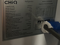 Koel-vriescombinatie 282 liter chiq, cid282neibe - afbeelding 9 van  10