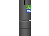 Koel-vriescombinatie 282 liter chiq, cid282neibe - afbeelding 1 van  7