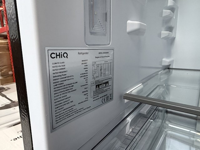 Koel-vriescombinatie 282 liter chiq, cid282neibe - afbeelding 7 van  7