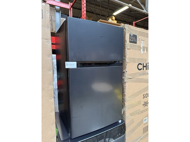 Koel-vriescombinatie 86 liter, chiq, ftm86l4e - afbeelding 3 van  4