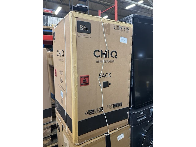 Koel-vriescombinatie 86 liter chiq, ftm86l4e - afbeelding 3 van  3