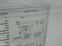 Koel-vriescombinatie 86 liter chiq, ftm86l4e - afbeelding 3 van  3