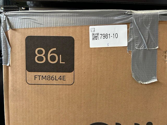 Koel-vriescombinatie 86 liter chiq, ftm86l4e - afbeelding 4 van  4