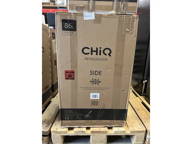 Koel-vriescombinatie 86 liter chiq, ftm86l4e - afbeelding 2 van  2