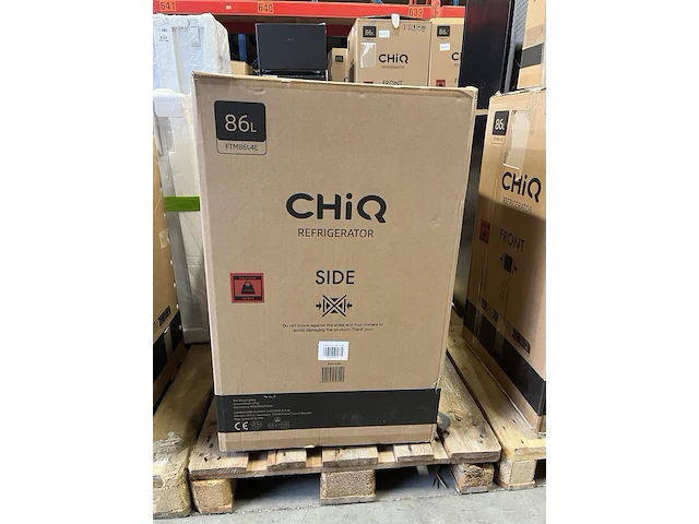 Koel-vriescombinatie 86 liter chiq, ftm86l4e - afbeelding 2 van  2