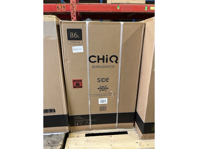 Koel-vriescombinatie 86 liter chiq, ftm86l4e - afbeelding 2 van  2