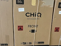 Koel-vriescombinatie 86 liter chiq, ftm86l4e - afbeelding 2 van  2