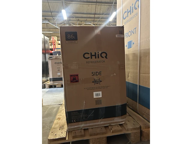 Koel-vriescombinatie 86 liter chiq, ftm86l4e - afbeelding 2 van  4