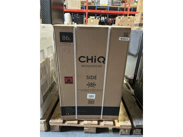 Koel-vriescombinatie 86 liter chiq, ftm86l4e - afbeelding 2 van  2