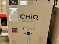 Koel-vriescombinatie 86 liter chiq, ftm86l4e - afbeelding 2 van  2