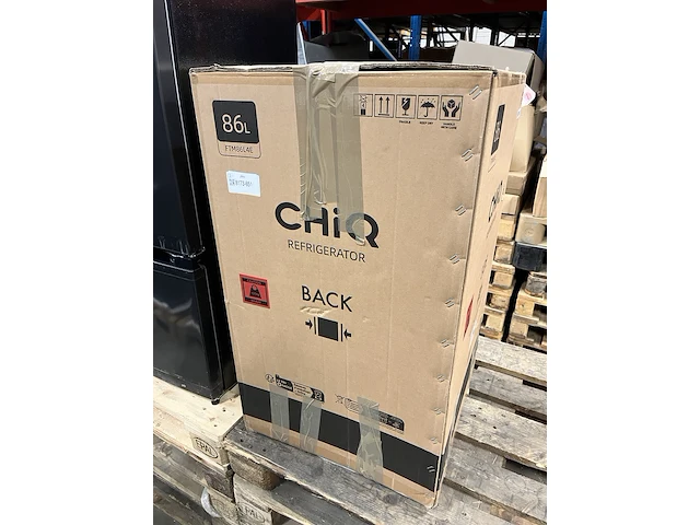 Koel-vriescombinatie 86 liter chiq, ftm86l4e - afbeelding 2 van  2