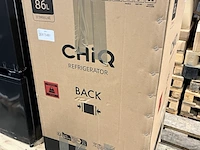 Koel-vriescombinatie 86 liter chiq, ftm86l4e - afbeelding 2 van  2
