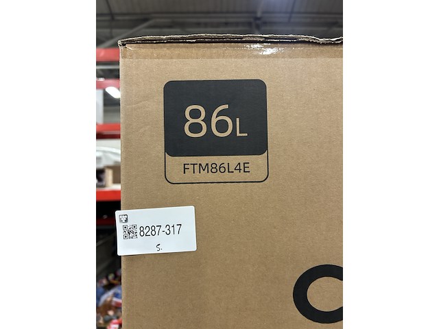 Koel-vriescombinatie 86 liter chiq, ftm86l4e - afbeelding 3 van  3