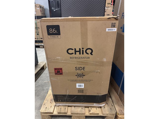 Koel-vriescombinatie 86 liter chiq, ftm86l4e - afbeelding 2 van  2