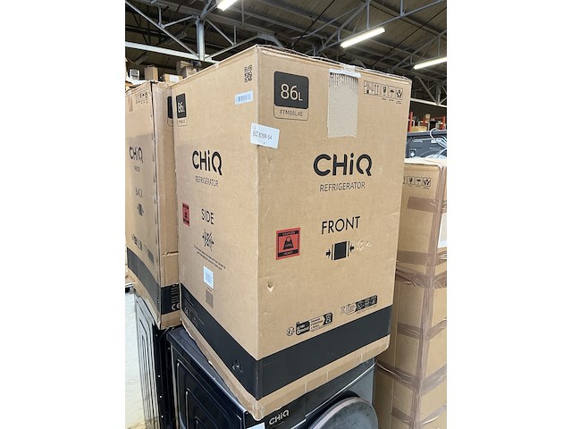 Koel-vriescombinatie 86 liter chiq, ftm86l4e - afbeelding 2 van  2