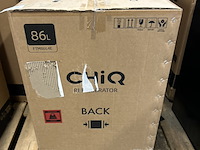 Koel-vriescombinatie 86 liter chiq, ftm86l4e - afbeelding 2 van  3
