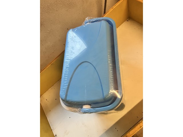 Koelbox lichtblauw 24 liter - afbeelding 2 van  7