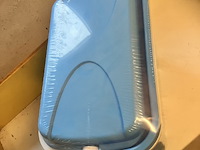 Koelbox lichtblauw 24 liter - afbeelding 2 van  7