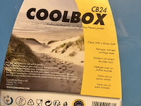 Koelbox lichtblauw 24 liter - afbeelding 7 van  7