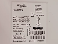 Koeler no frost, whirlpool a+++, wma36562x - afbeelding 13 van  13