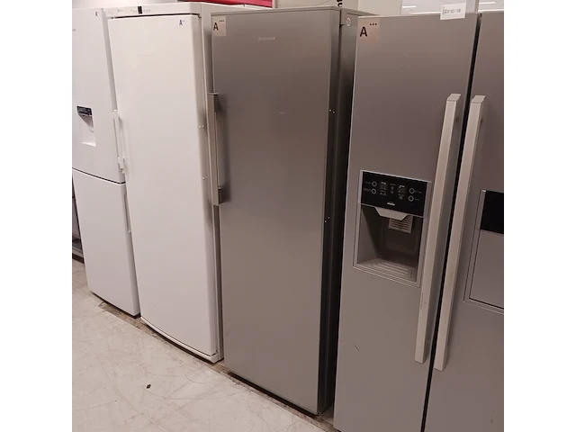 Koelkast, bauknecht, kr2382 a+, grijs / chroom - afbeelding 2 van  8