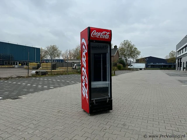 Koelkast cocacola stickers enkel - afbeelding 1 van  2