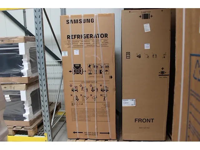 Koelkast samsung rf23r62e3b1 zwart. 630 liter. met ijsfunctie. hoogte 177,7 cm. diepte 78,8 cm. breedte 90,... - afbeelding 2 van  5