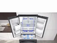 Koelkast samsung rf23r62e3b1 zwart. 630 liter. met ijsfunctie. hoogte 177,7 cm. diepte 78,8 cm. breedte 90,... - afbeelding 5 van  5