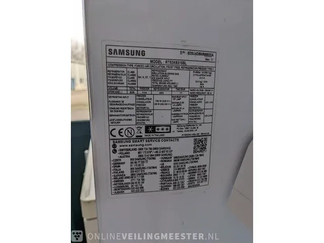 Koelkast samsung, rt53k6315sl twin cooling plus - afbeelding 12 van  12