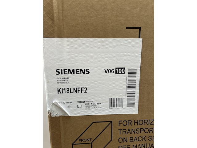 Koelkast siemens, ki18lnff2 - afbeelding 4 van  6