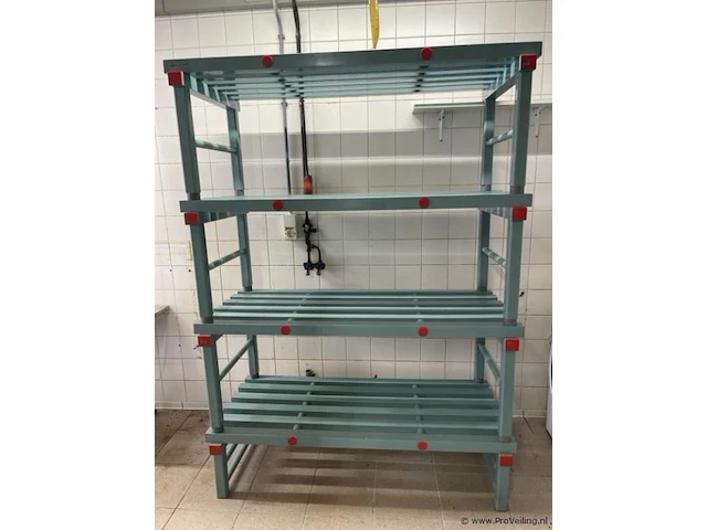 Koelstelling, kunststof - 139x61x194cm - afbeelding 1 van  2
