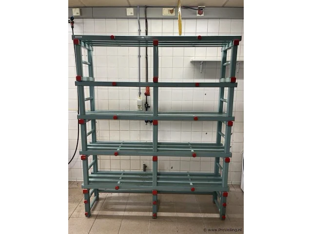 Koelstelling, kunststof - 165x40x198cm - afbeelding 1 van  3