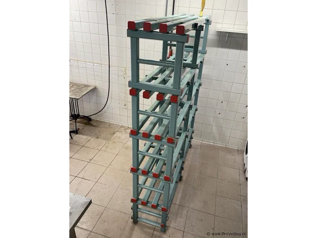Koelstelling, kunststof - 165x40x198cm - afbeelding 3 van  3