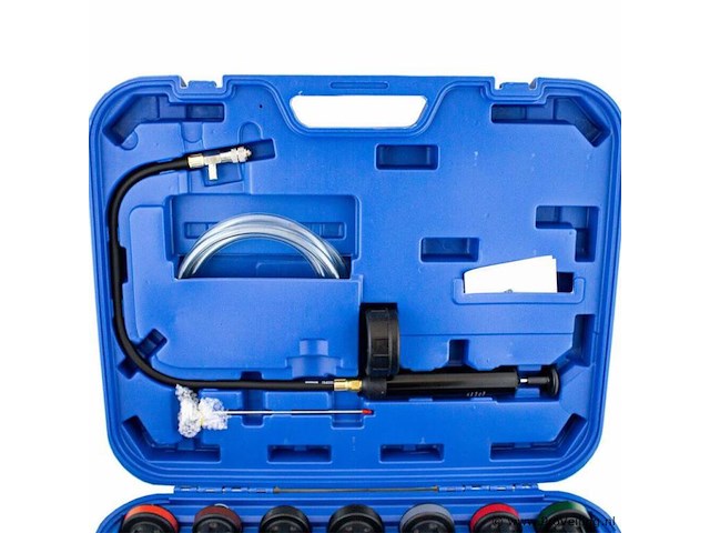 Koelsysteemtester / meetapparaat 23-delig incl. koffer & toebehoren - afbeelding 3 van  8