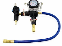 Koelsysteemtester / meetapparaat 23-delig incl. koffer & toebehoren - afbeelding 7 van  8